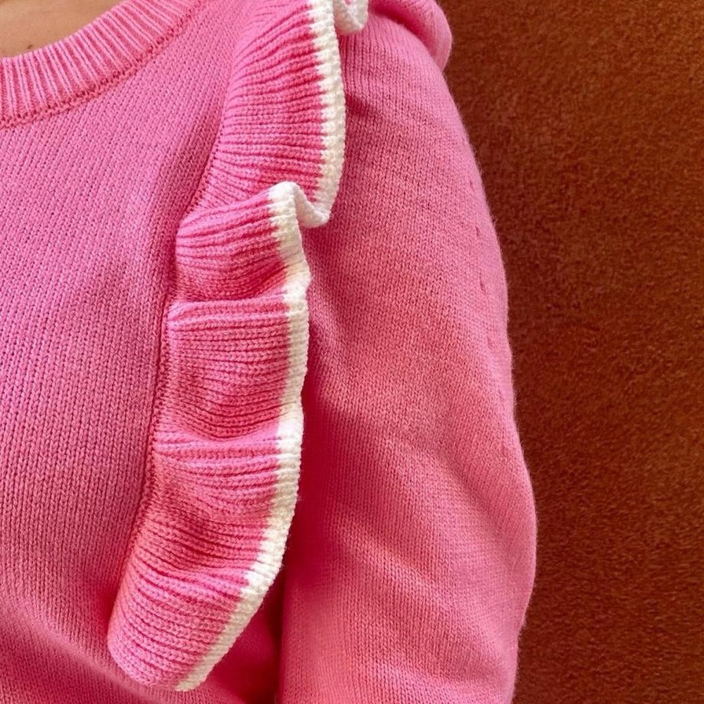Day + Moon Ruffle Sweater - Picture 5 of 14